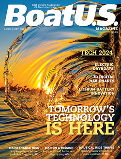 BoatUS Magazine April-May 2023 cover