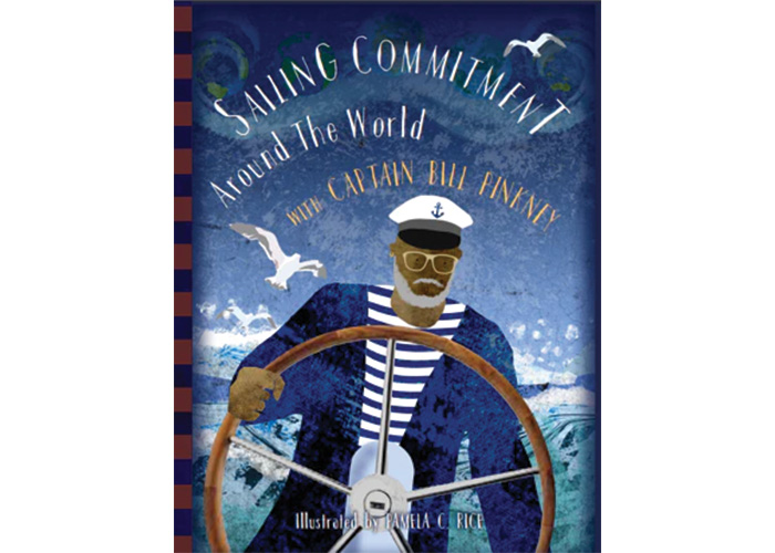 Cover of "Sailing Commitment Around the World" children's book