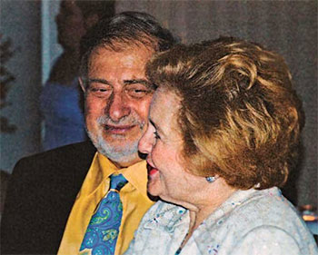 Portrait of BoatUS Founder Richard Schwartz and his wife Beth