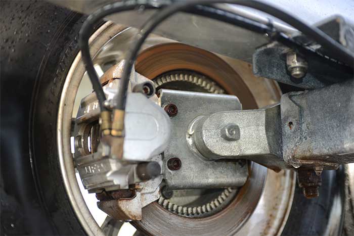 Trailer wheel brake system