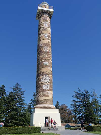 125-foot Astoria Column was built in 1926