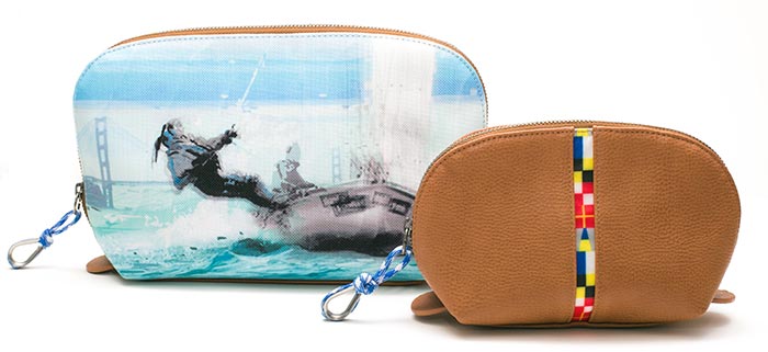 Sailing-inspired beauty cases