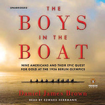 Cover of the Boating Audiobook: The Boys In The Boat