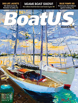 BoatUS Magazine April-May 2022 cover