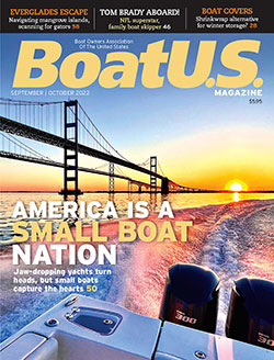 BoatUS Magazine September-October 2022 cover