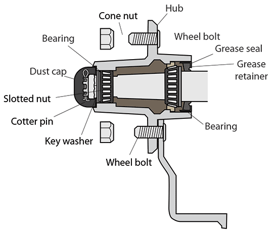 Wheel Hub Illustration