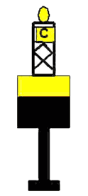 Yellow Marker Buoy