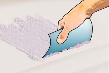 Apply Gelcoat with a Putty Knife or Plastic Spreader