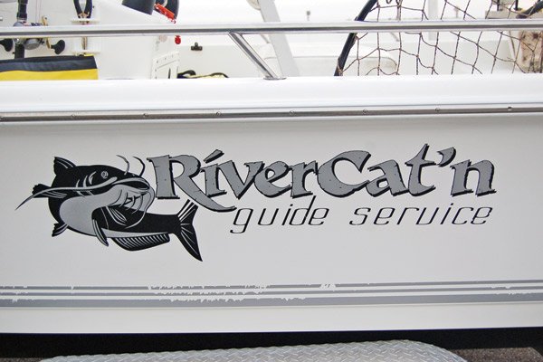 Captain Mike Fitchett's Guide Boat 'RiverCat'n'