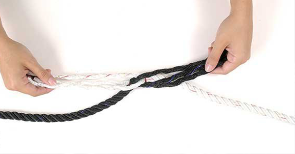 Soft Eye Splice In Rope - Easy To Hang!