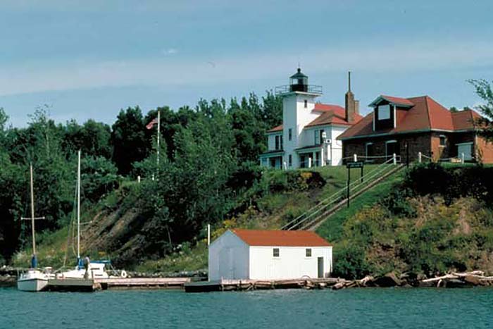 Lighthouse on Lake Superior