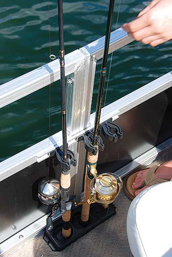 Fishing Rod Storage Rack Storage Tool Portable Stand Organizer for