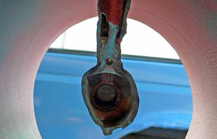 Bow thruster corrosion