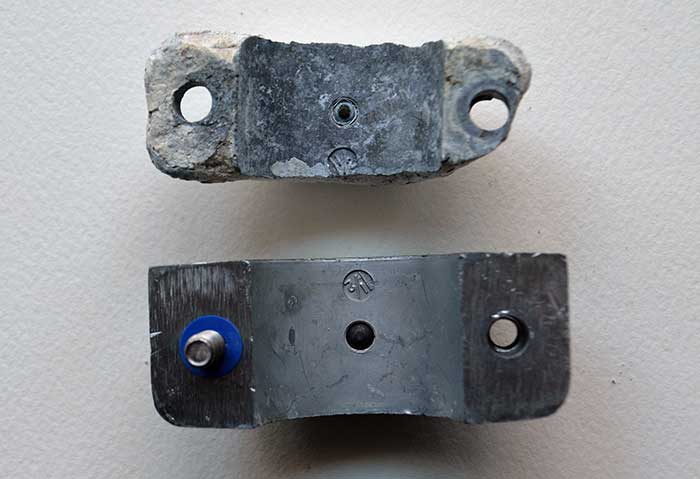 Used vs new anodes