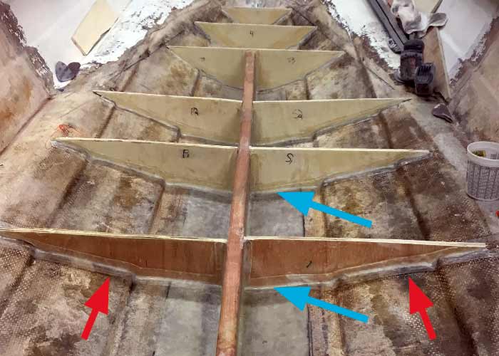 Replacing Rotten Stringers In A Small Boat