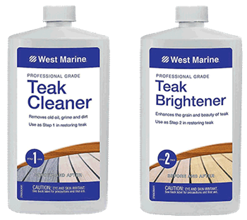 West Marine Heavy Duty Teak Cleaner Kit