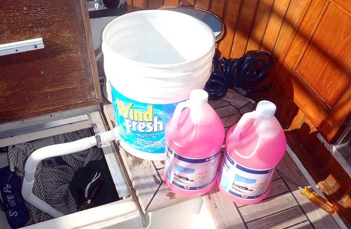 Propylene glycol (antifreeze), the pink stuff