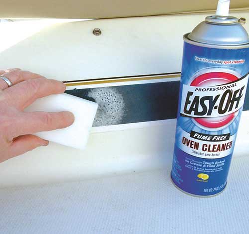 Removing Paint With Oven Cleaner 