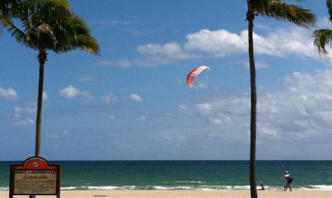 fort lauderdale kite surfing