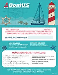 BoatUS Cooperative Group Customizable Flyer